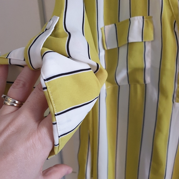 Torrid Harper Georgette Pullover 3/4 Sleeve Blouse - Picture 5 of 10